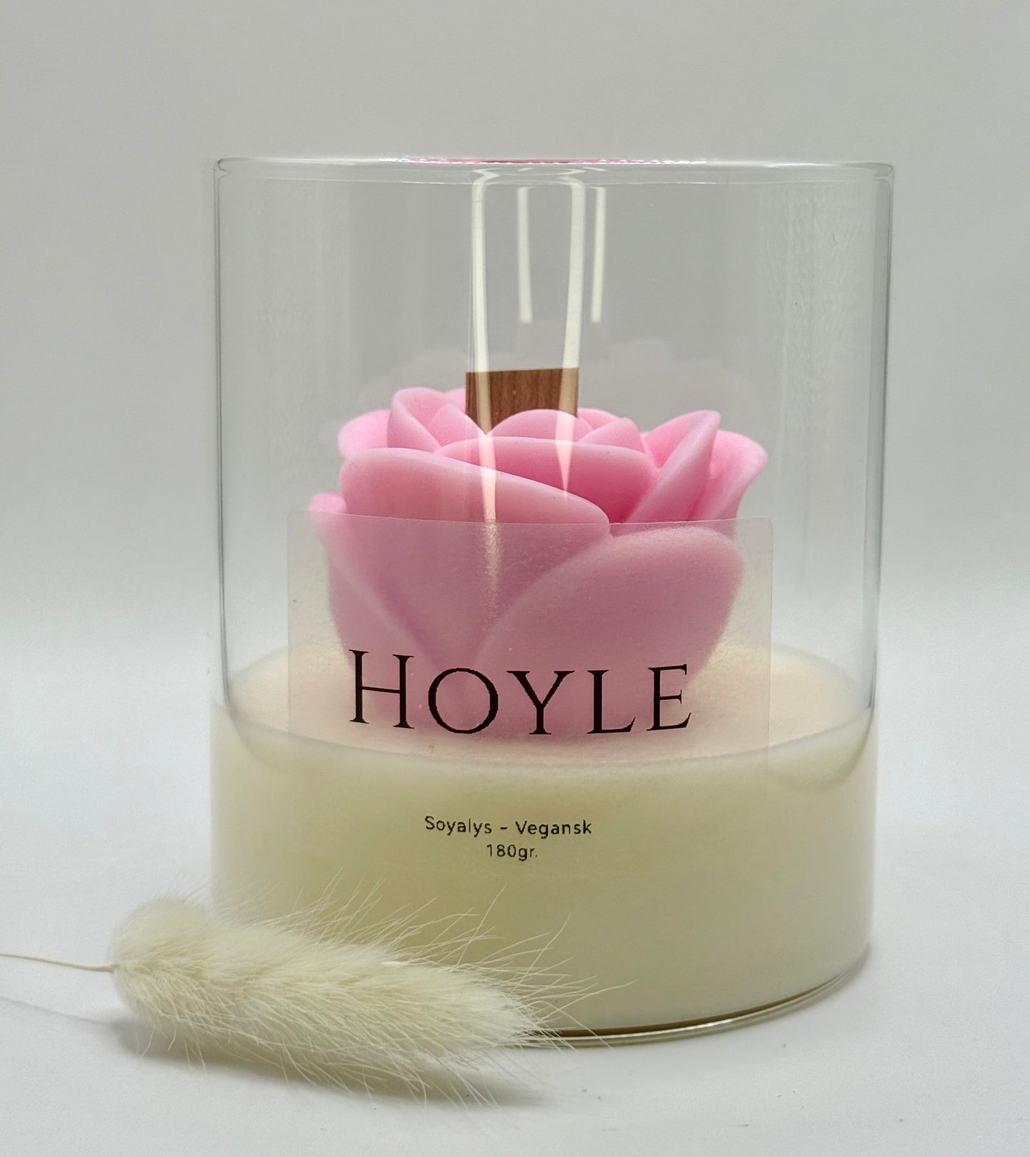 Hoyle-candle-soyalys-duftlys-pyntlys-pyntelys-soyavokslys-stearinlys-levende lys-blomst-vegansk
