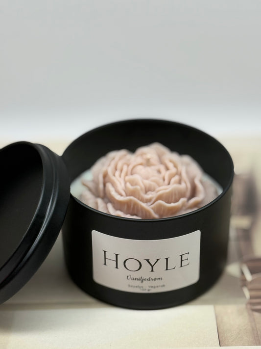 Duftlys peon i tinnboks